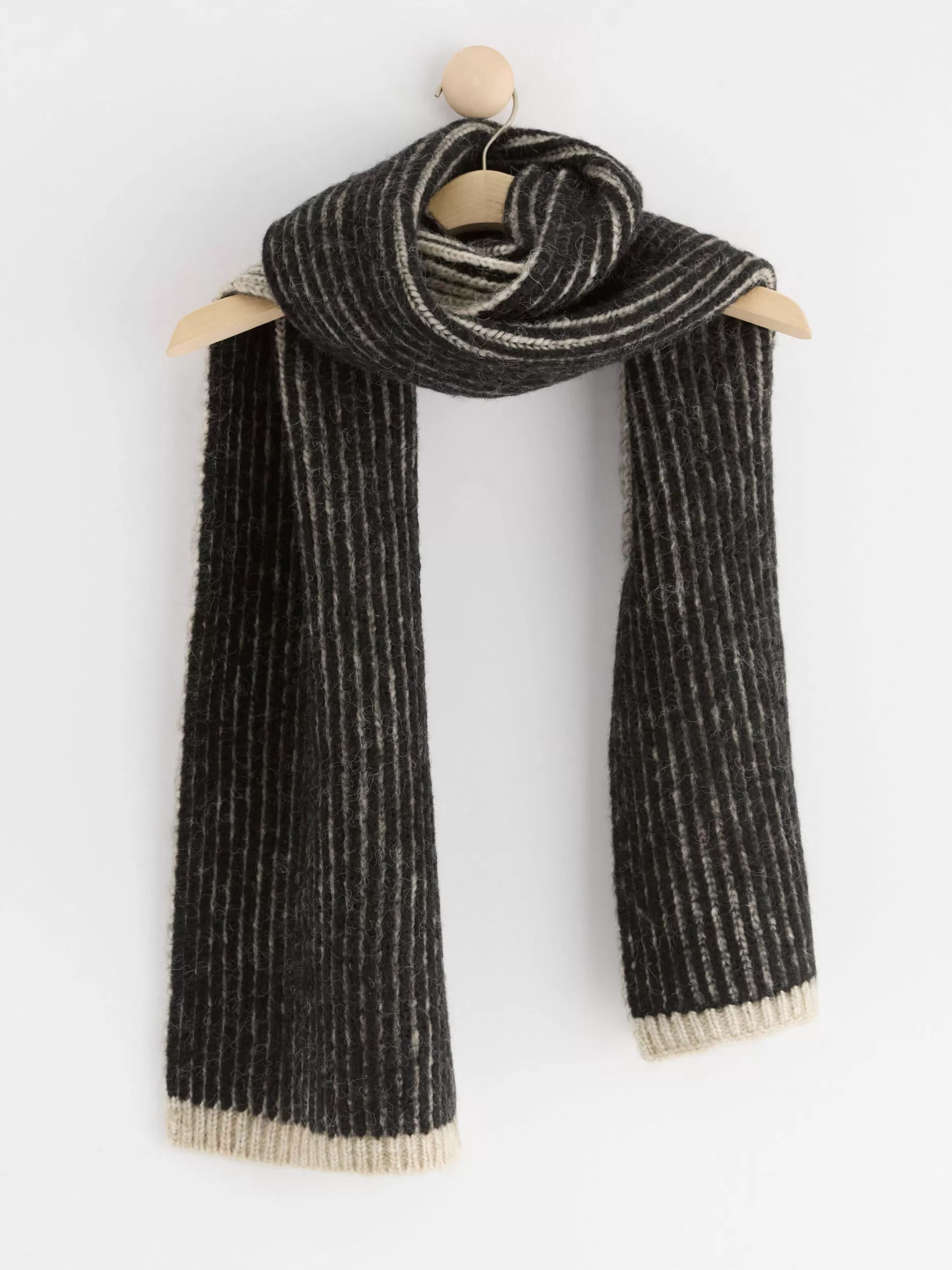 Lindex Accessories<Strikket Skjerf Dark Grey