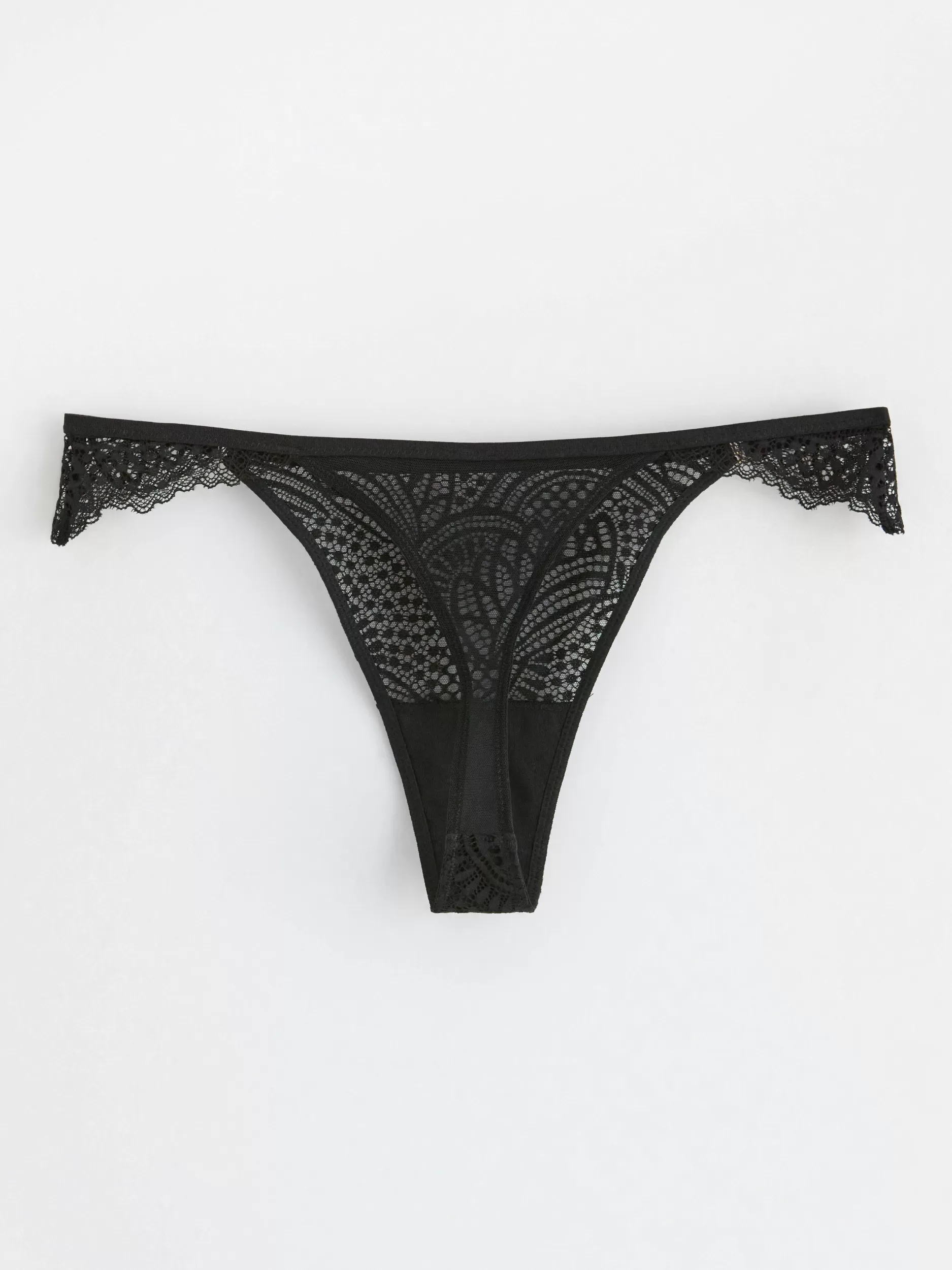 Lindex Truser<Stringtruse I Blonde Black