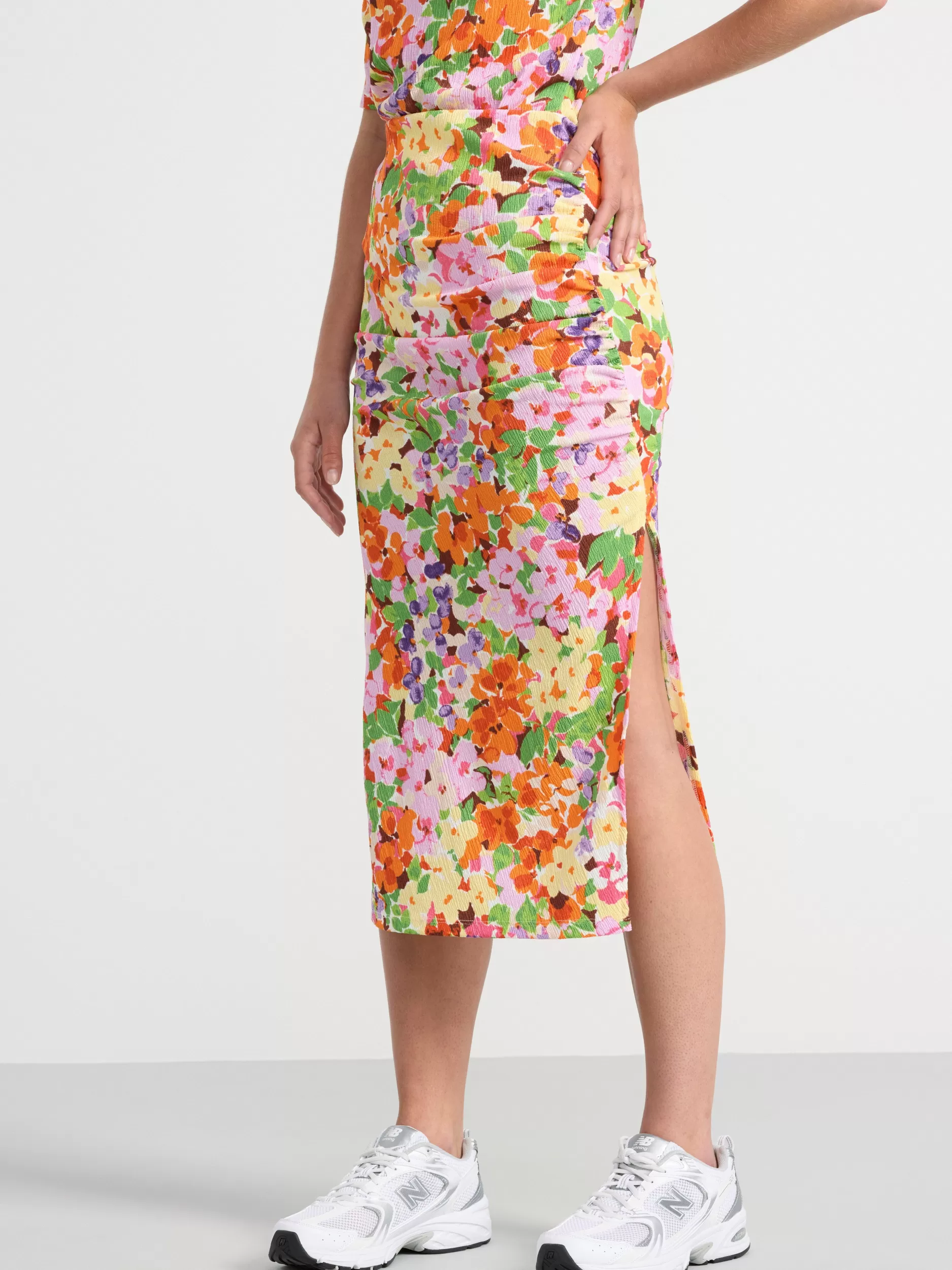 Lindex Skjørt<Strukturert JerseySkjørt Light Pink