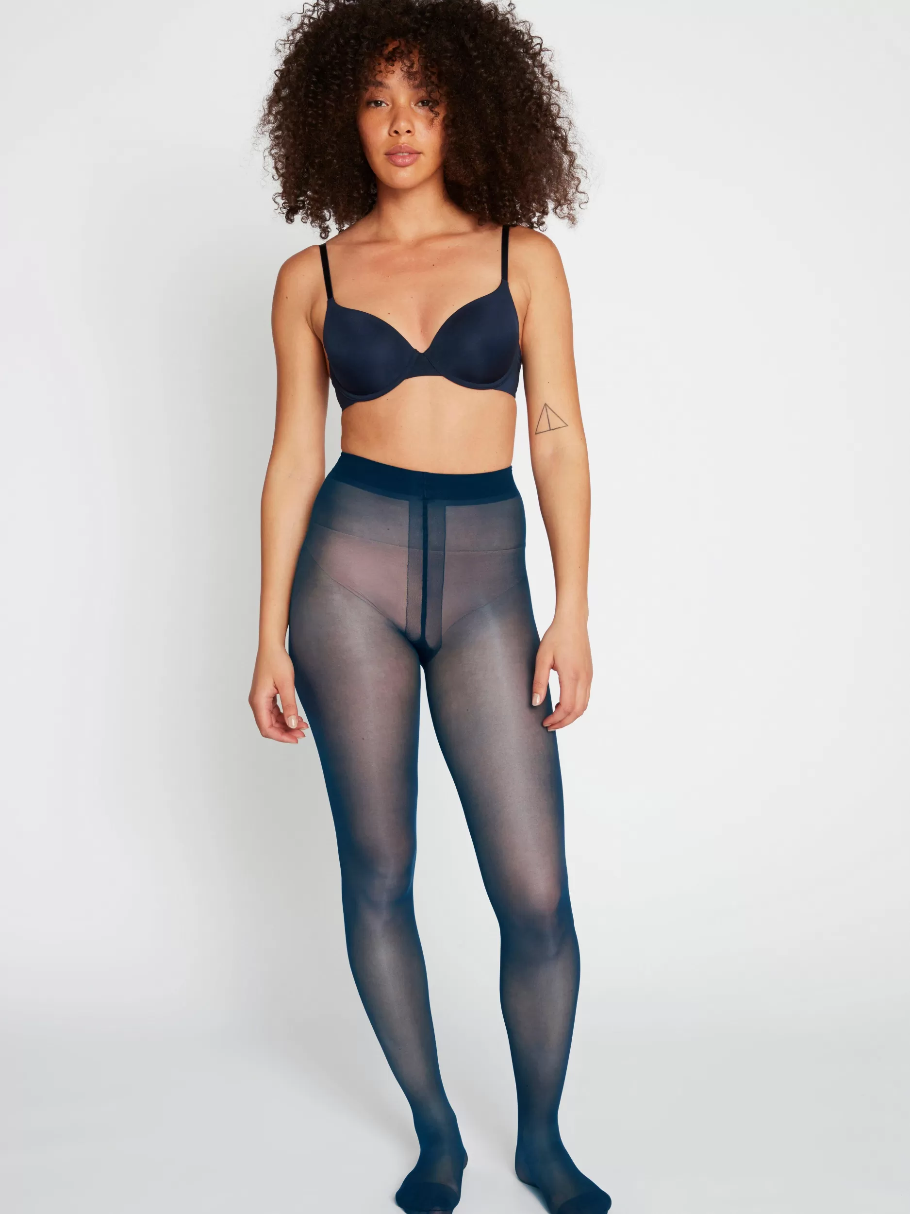 Lindex Strømpebukser Og Leggings<Superelastisk Strompebukse, 15 Denier Navy