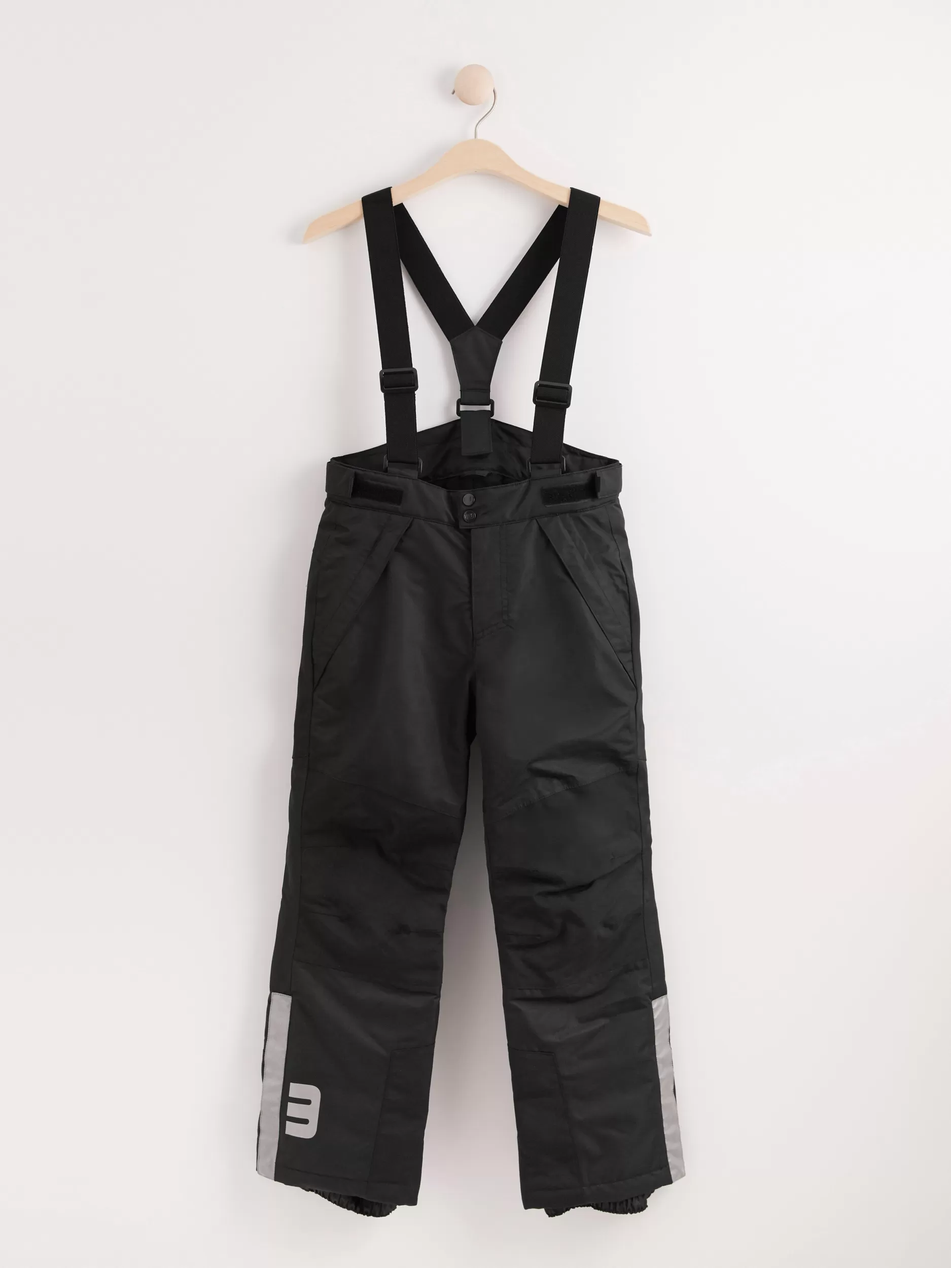 Lindex Yttertøy<Svart Skibukse Med Seler Black