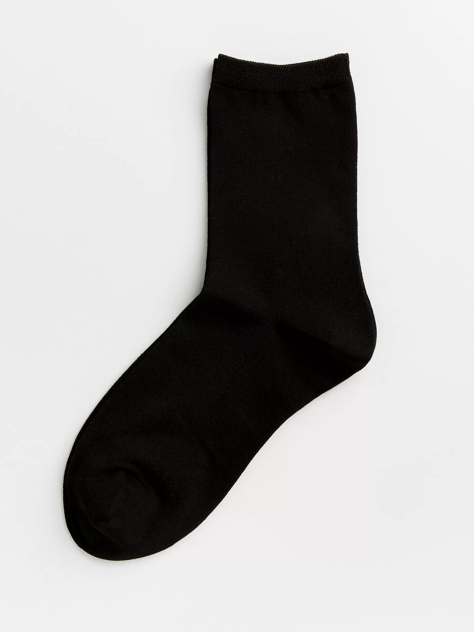 Lindex Sokker<Svarte Sokker I Lyocellblanding Black