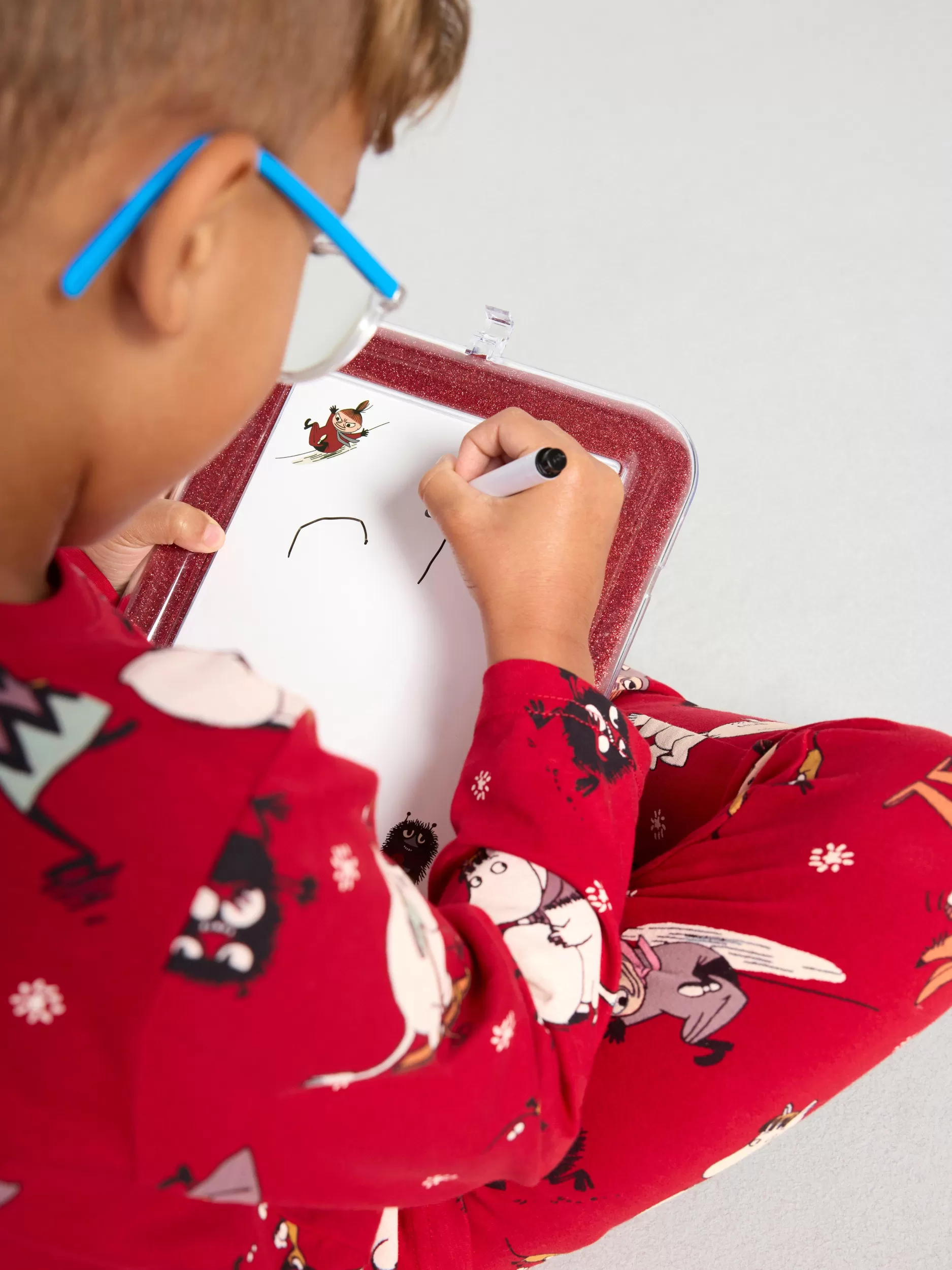 Lindex Accessories<Tegnebrett Med Mummi-Tema Dark Red