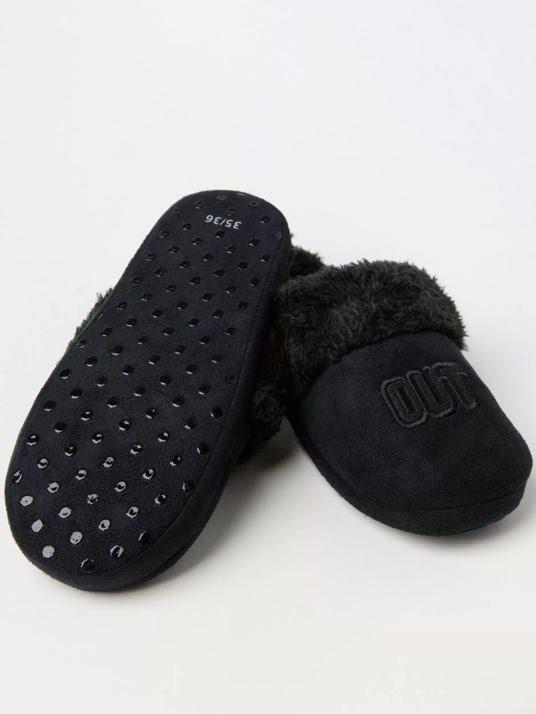 Lindex Accessories<Tøfler I Fuskepels Black