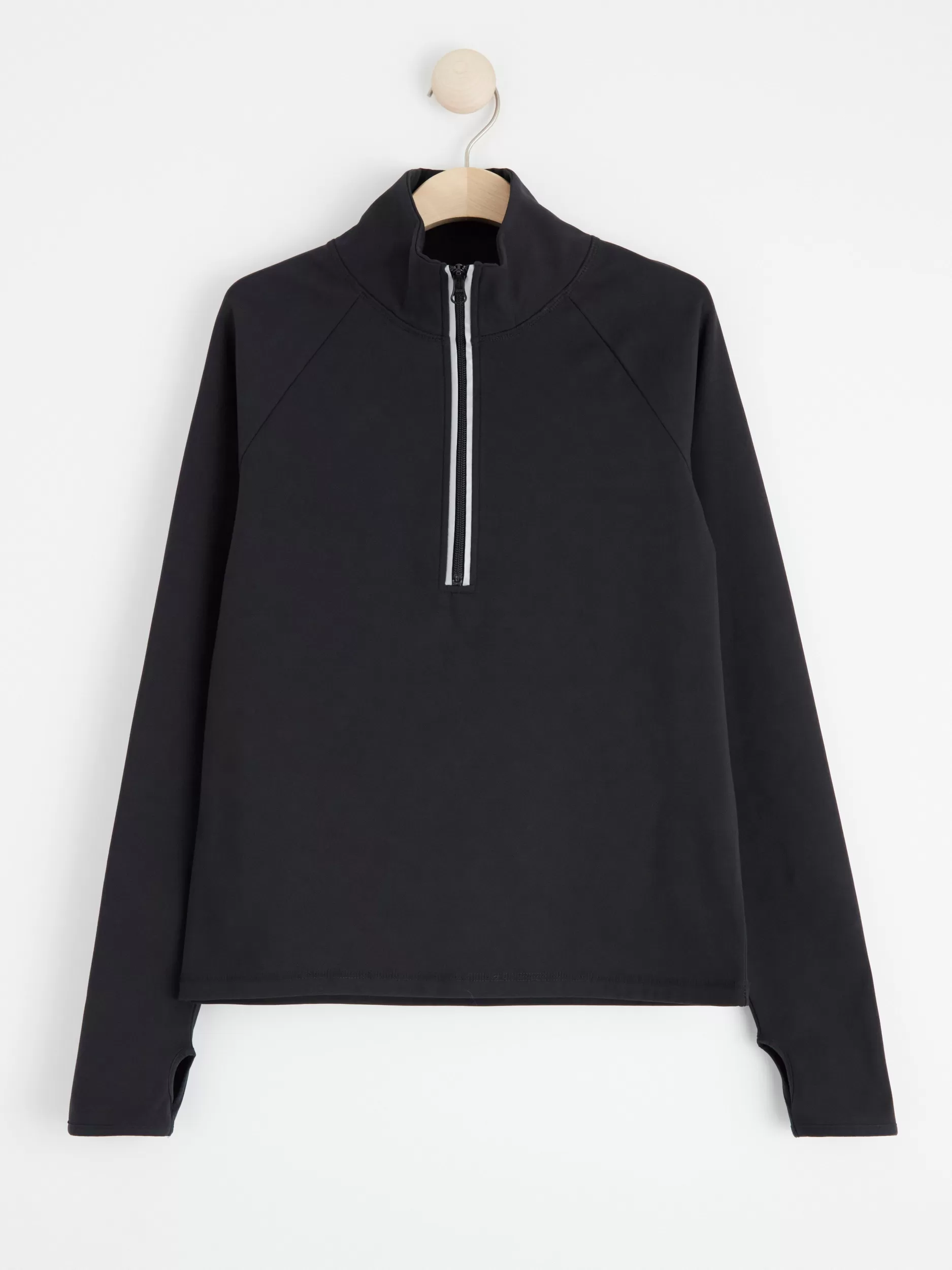Lindex Treningsklær<Thermolite® Langermet Sportsoverdel Med Glidelas Black