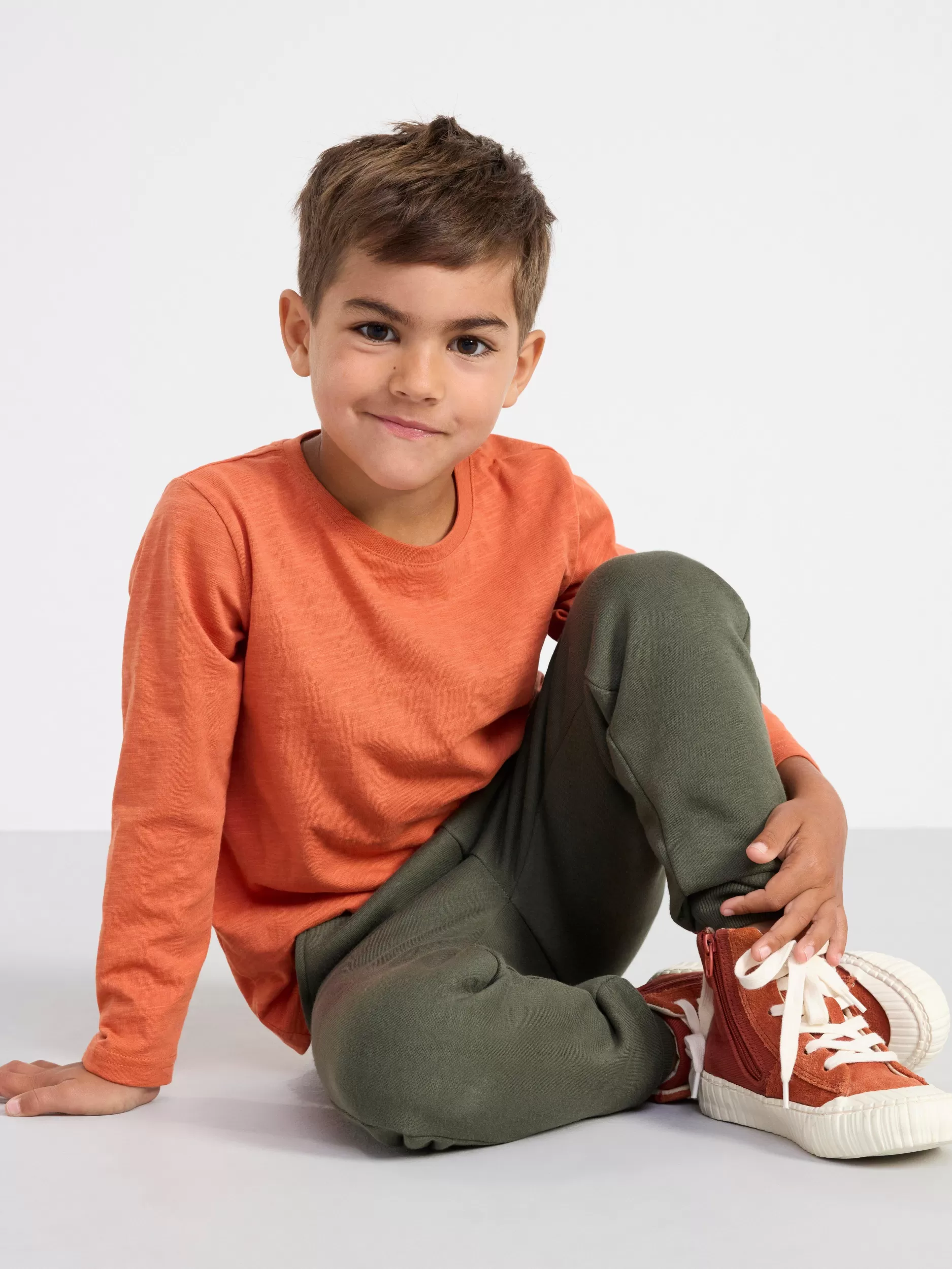 Lindex Basisplagg 3 For 2<Topp Dusty Orange