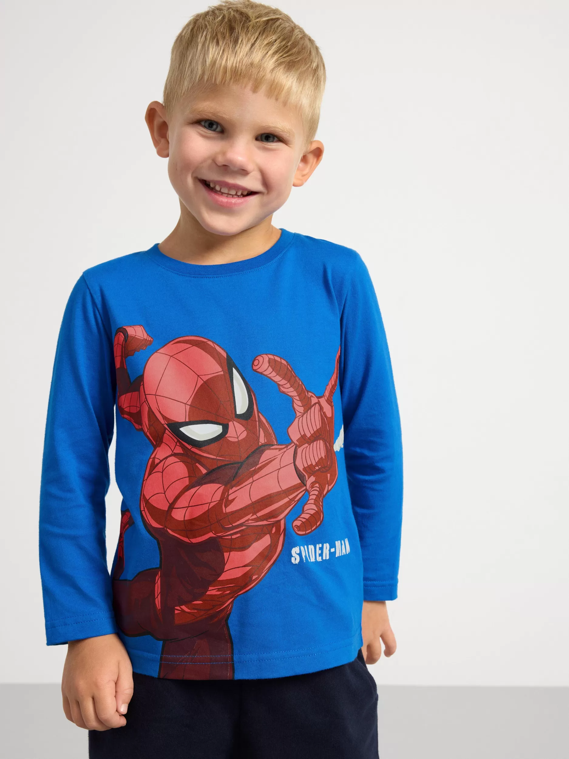 Lindex Topper & T-Skjorter<Topp Med Spider-Man Blue