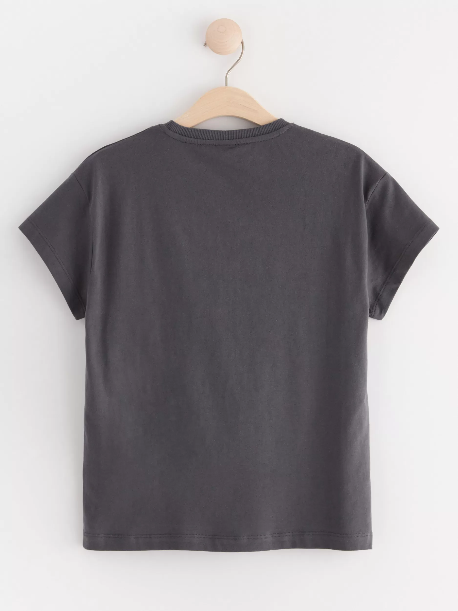 Lindex Topper & T-Skjorter<T-Skjørte Med Trykk Dark Grey