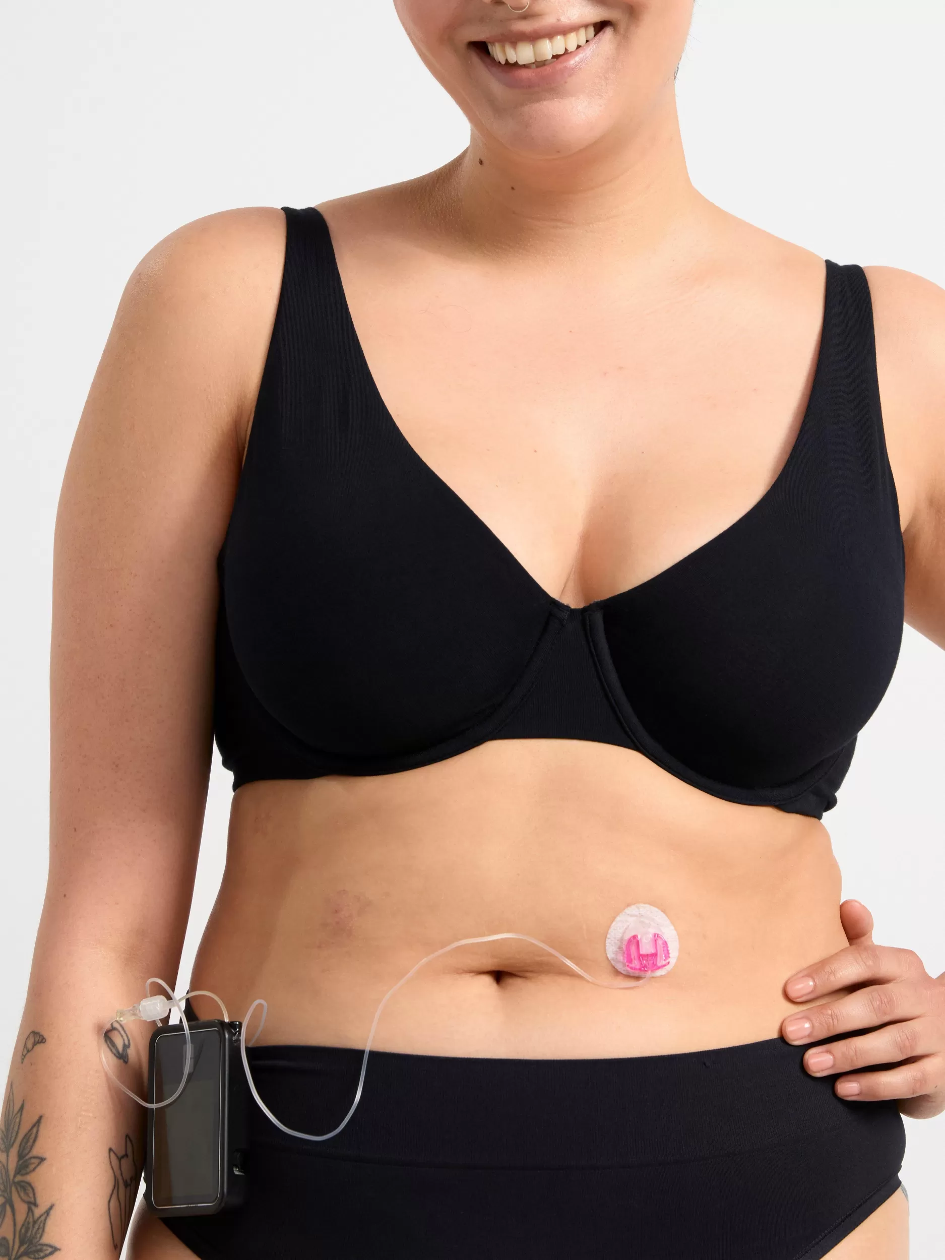 Lindex Bh<Uvattert Bh Med Underspile Black