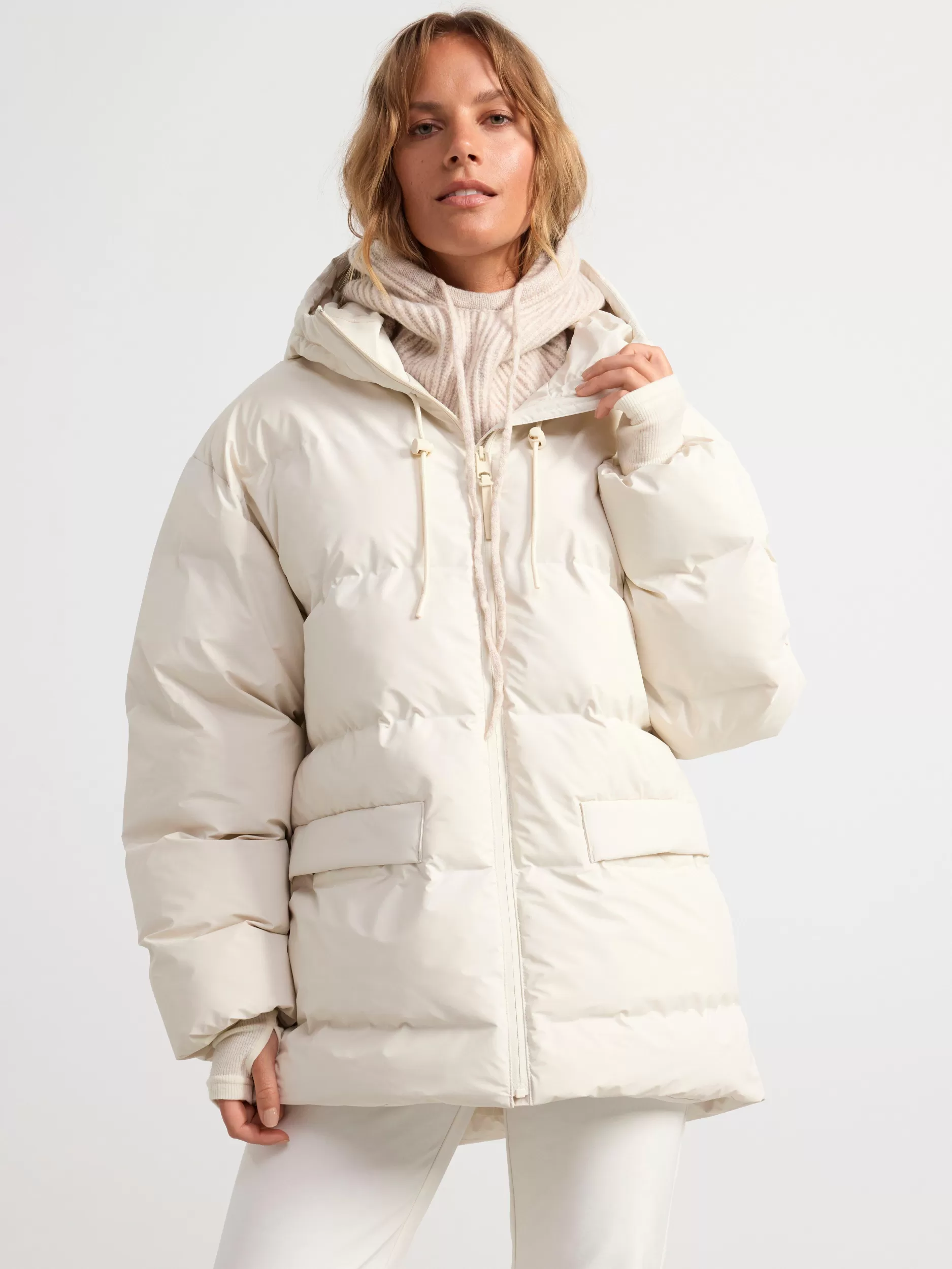 Lindex Yttertøy<Vannavstotende Boblejakke Light White