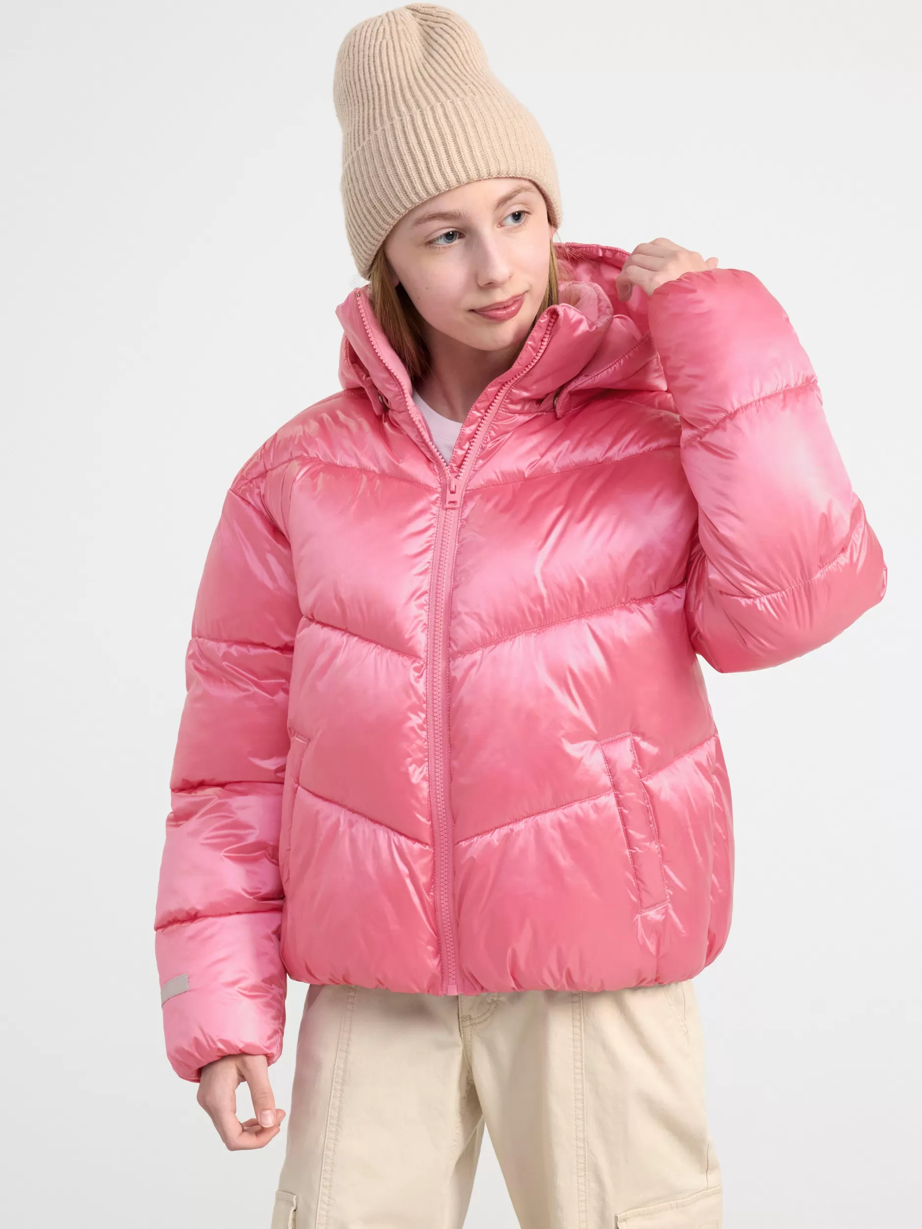 Lindex Yttertøy<Vannavstotende Boblejakke Pink