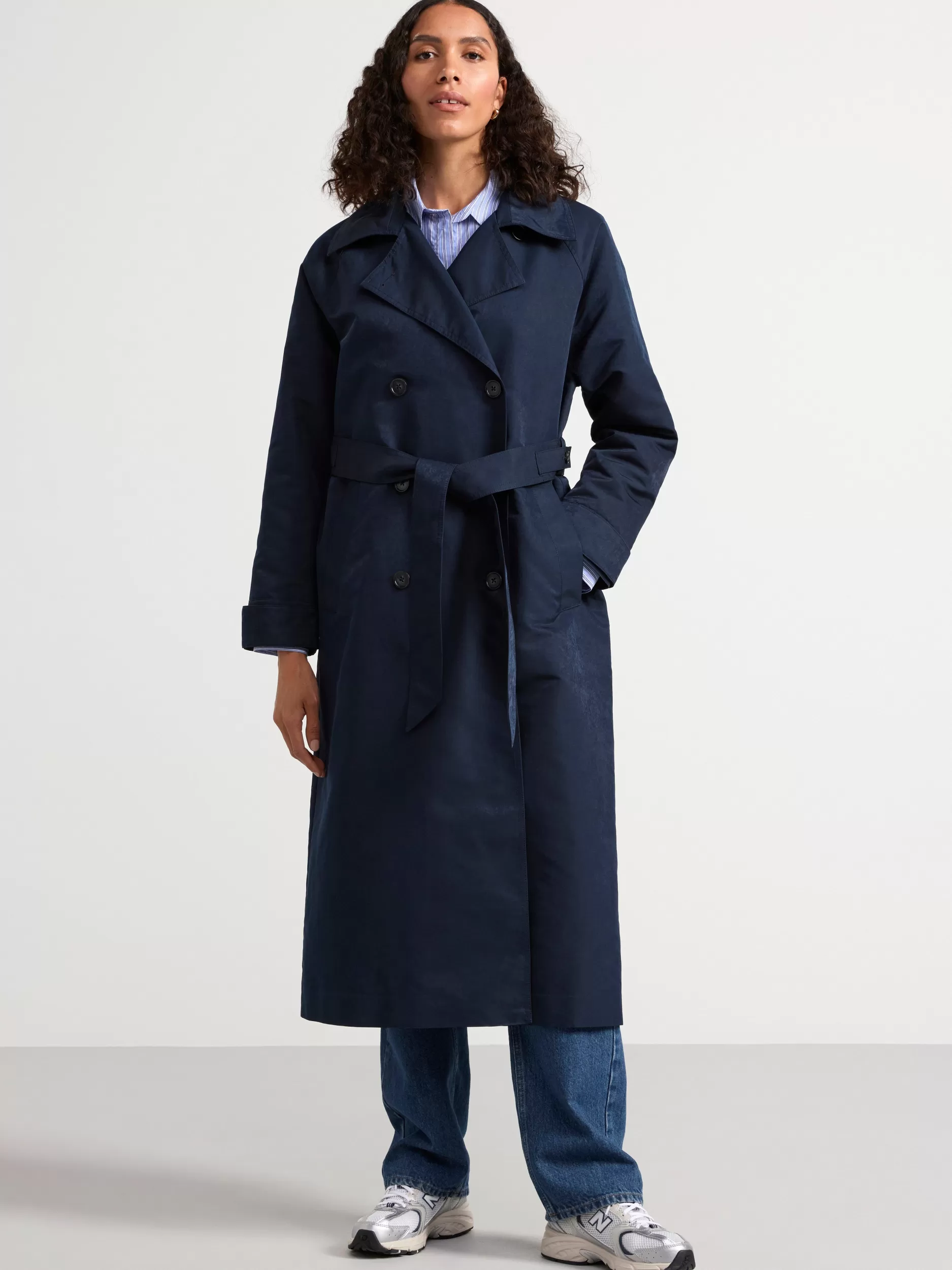 Lindex Yttertøy<Vannavstotende Trenchcoat Dark Blue