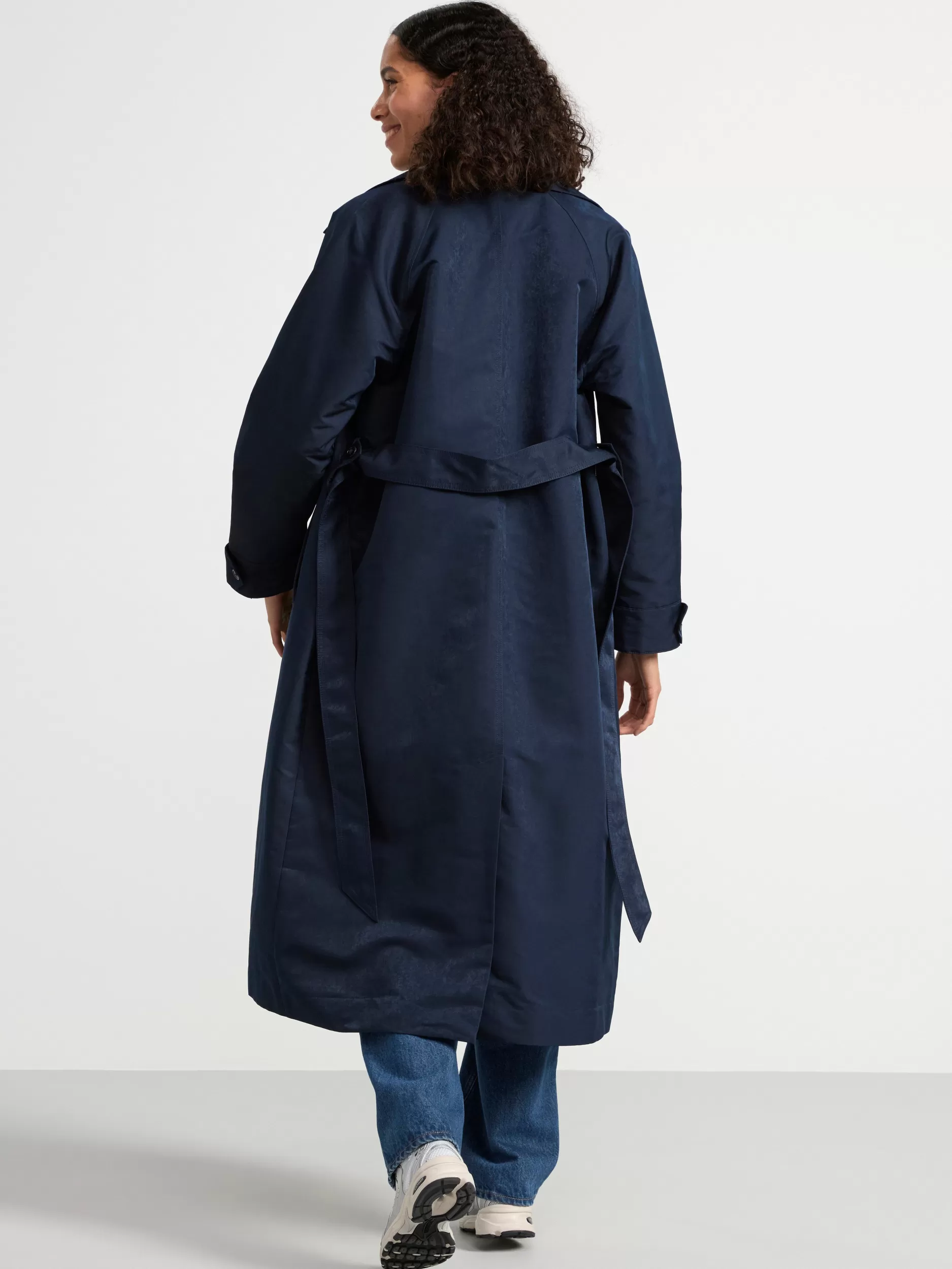 Lindex Yttertøy<Vannavstotende Trenchcoat Dark Blue