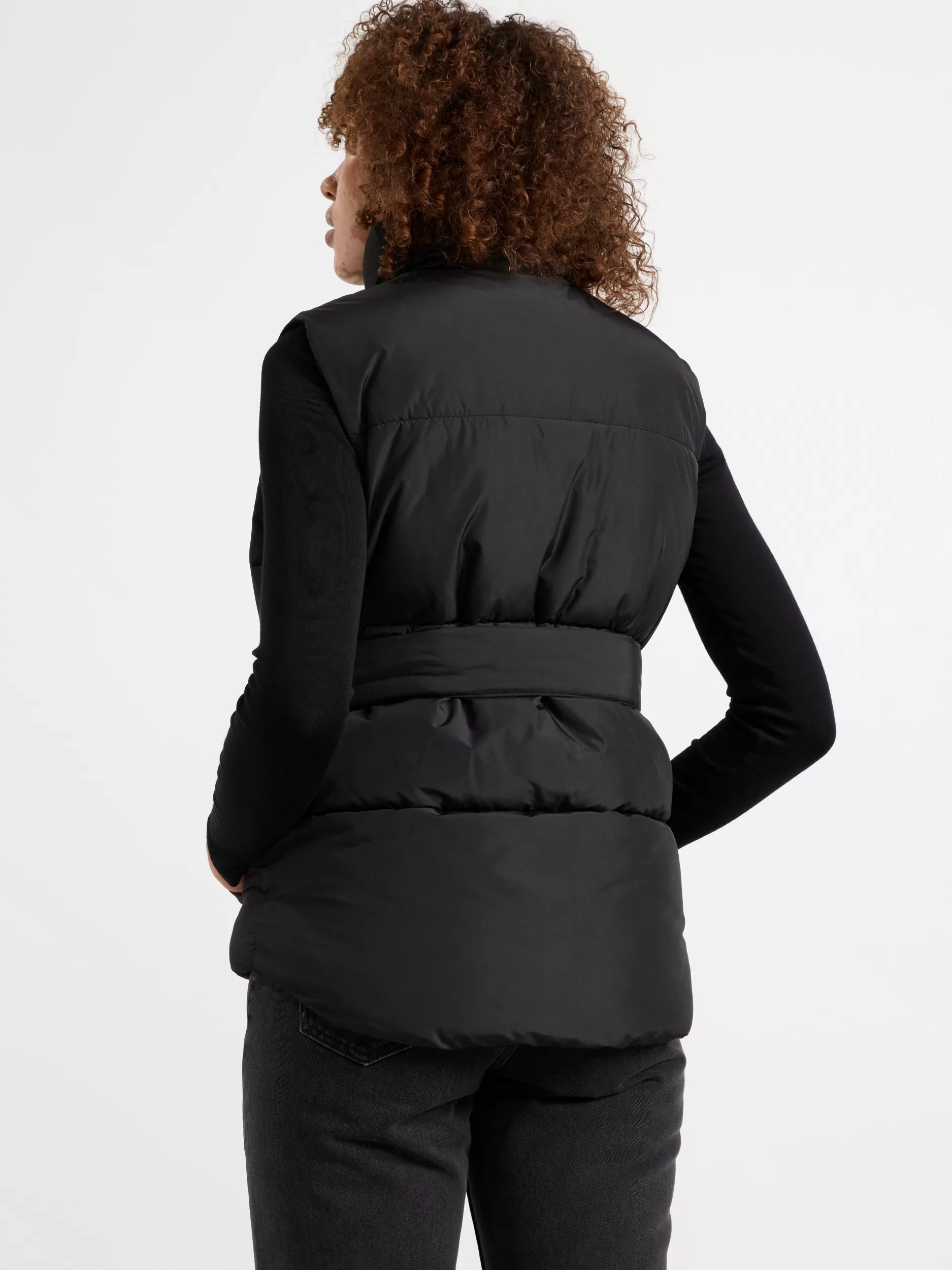 Lindex Yttertøy<Vannavstotende, Vattert Gilet Black
