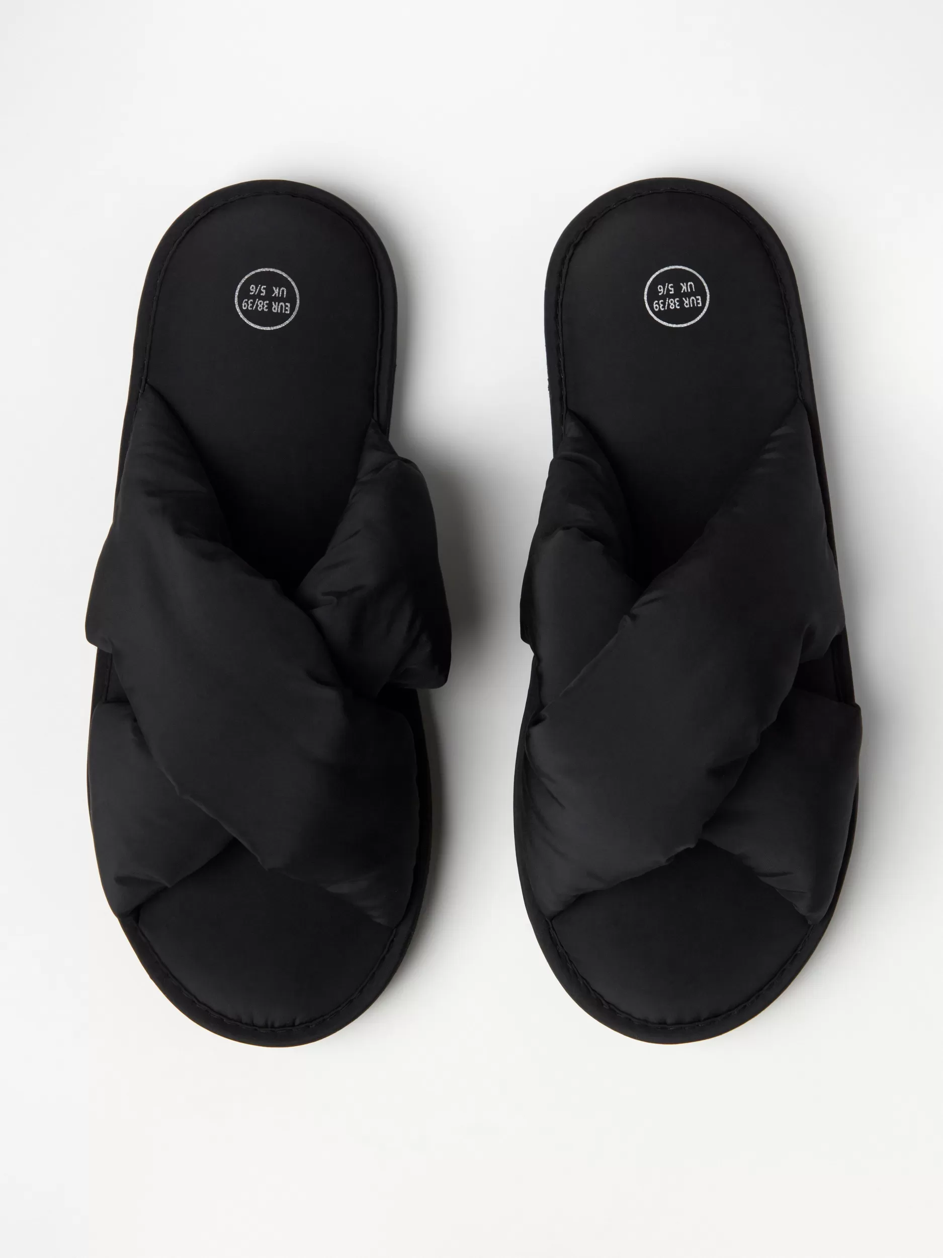 Lindex Nattøy<Vatterte Tøfler Black