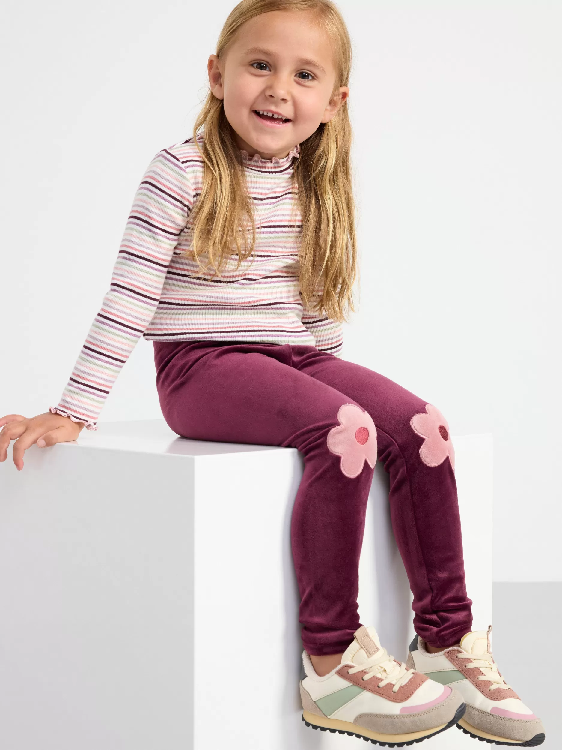 Lindex Bukser & Leggings<Velurleggings Dark Lilac