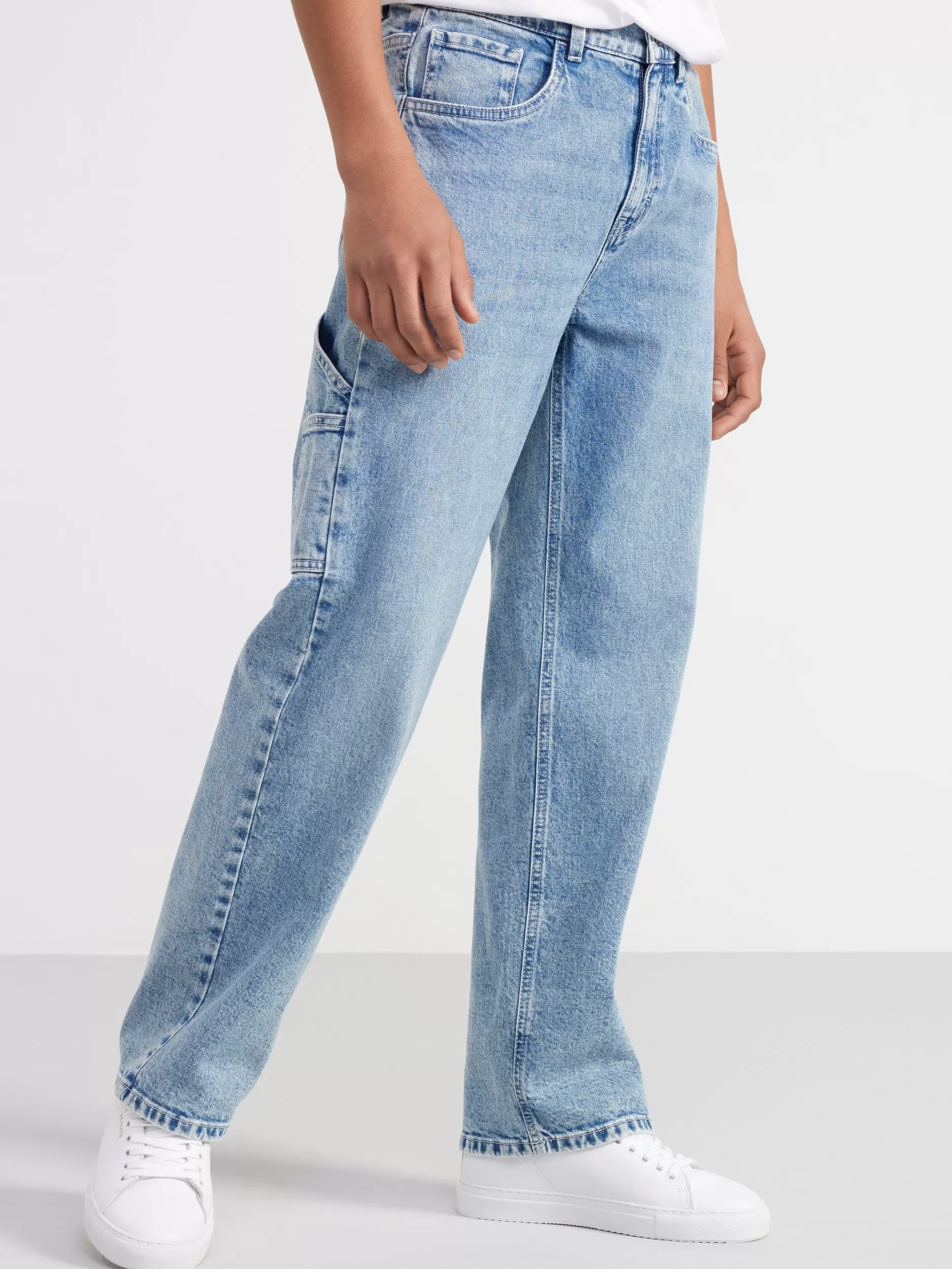 Lindex Jeans<Vidar Vide, Rette Ben Med Normalt Liv Denim