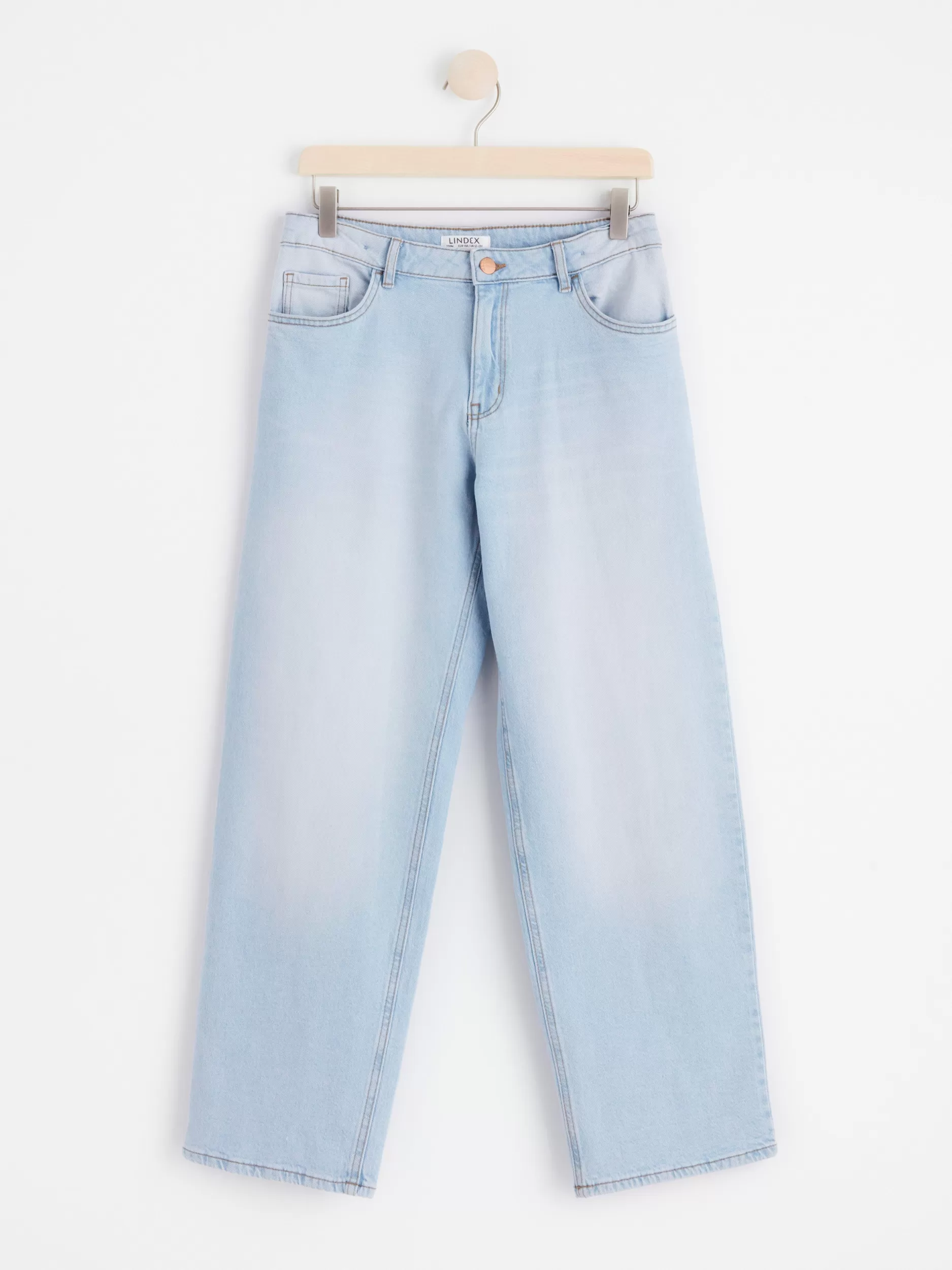 Lindex Jeans<Vide Vicky-Jeans Med Lavt Liv Light Denim