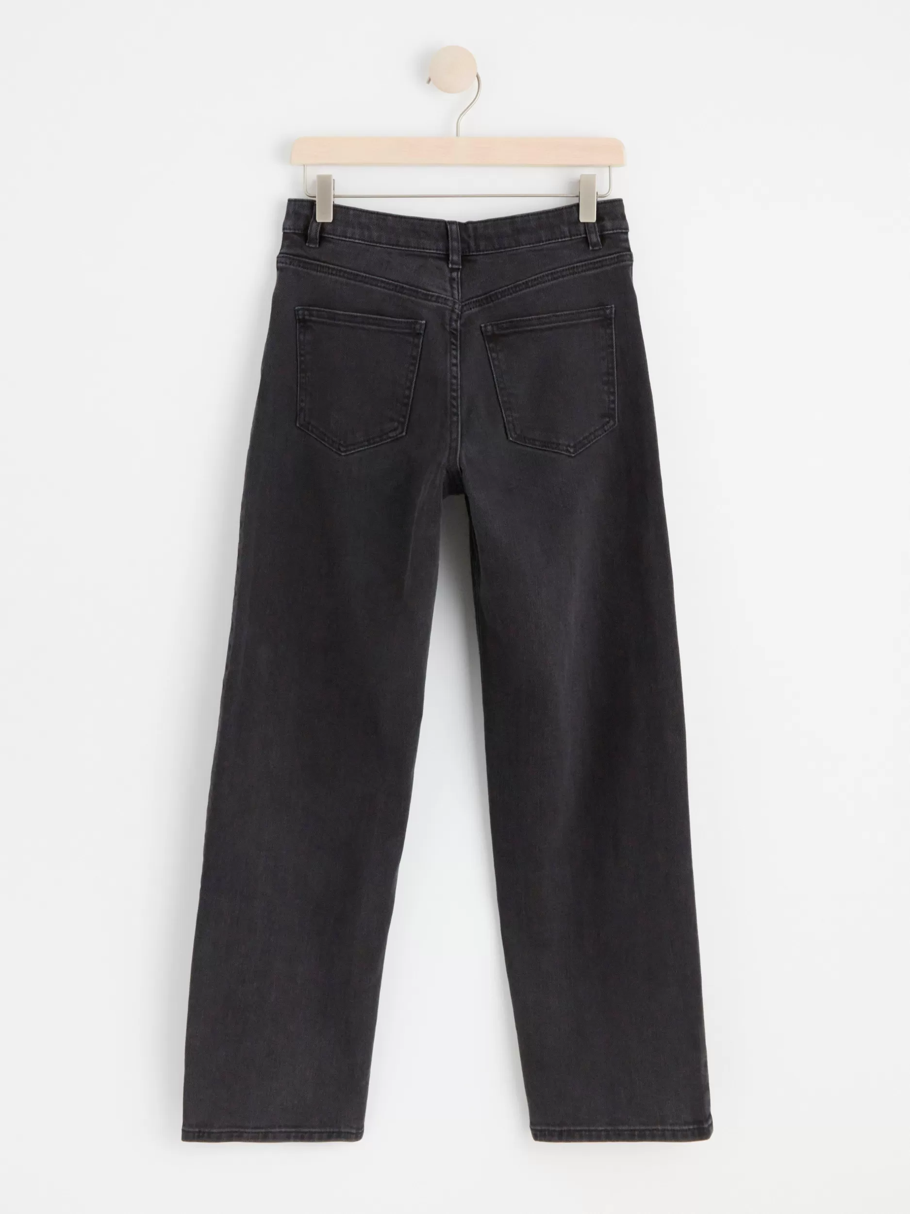 Lindex Jeans<Vide Vicky-Jeans Med Lavt Liv Black