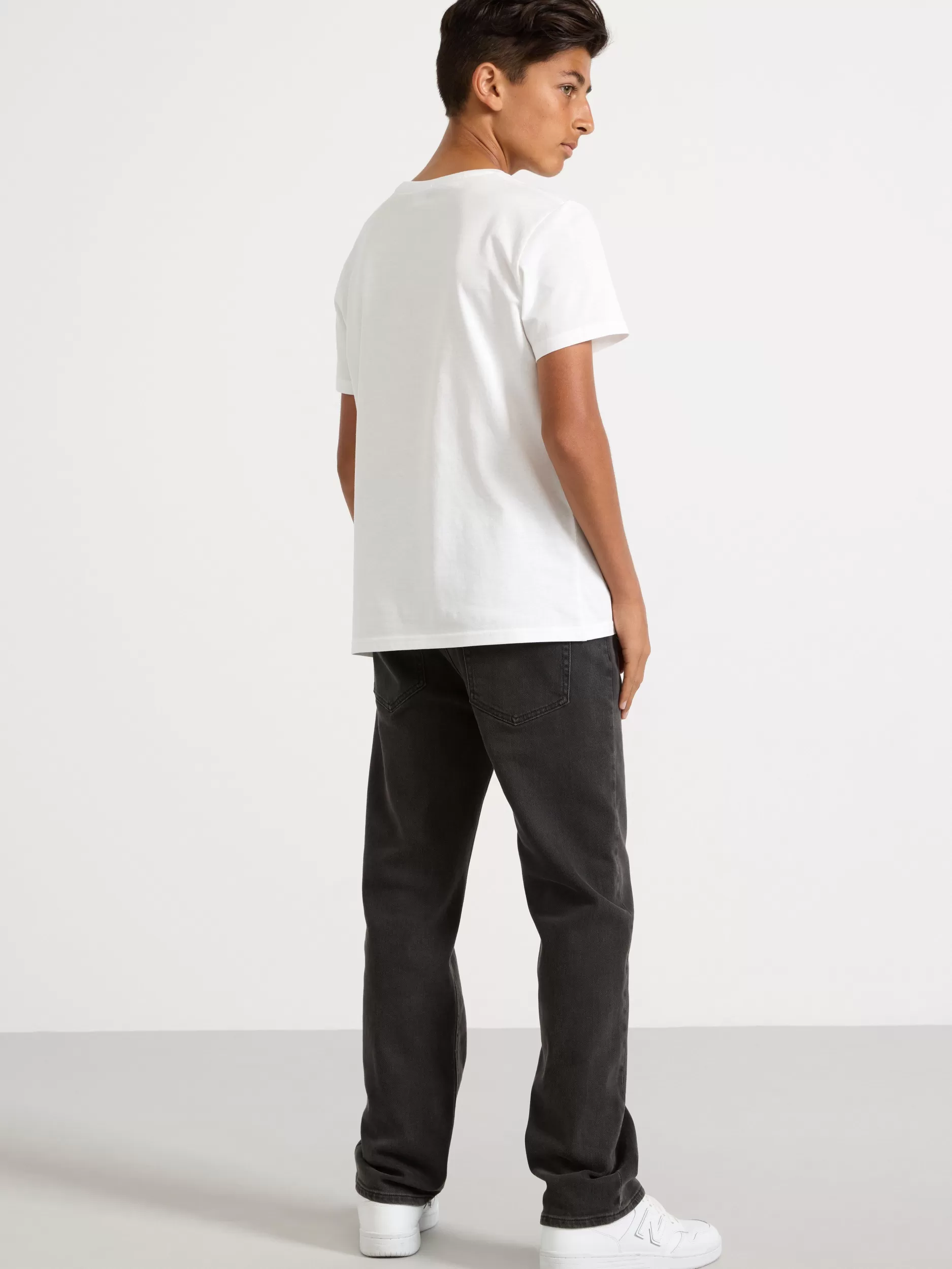 Lindex Jeans<Vilgot Vide, Rette Ben Med Normalt Liv Black