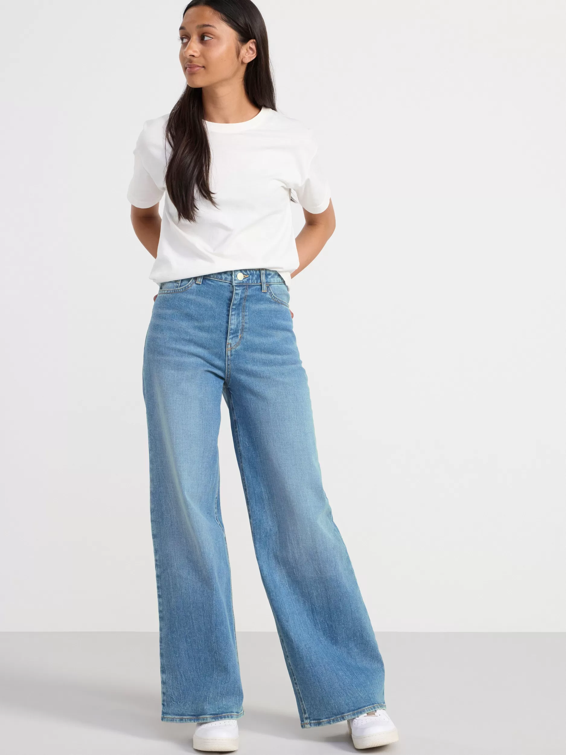 Lindex Jeans<Viola Extra Wide Jeans Denim