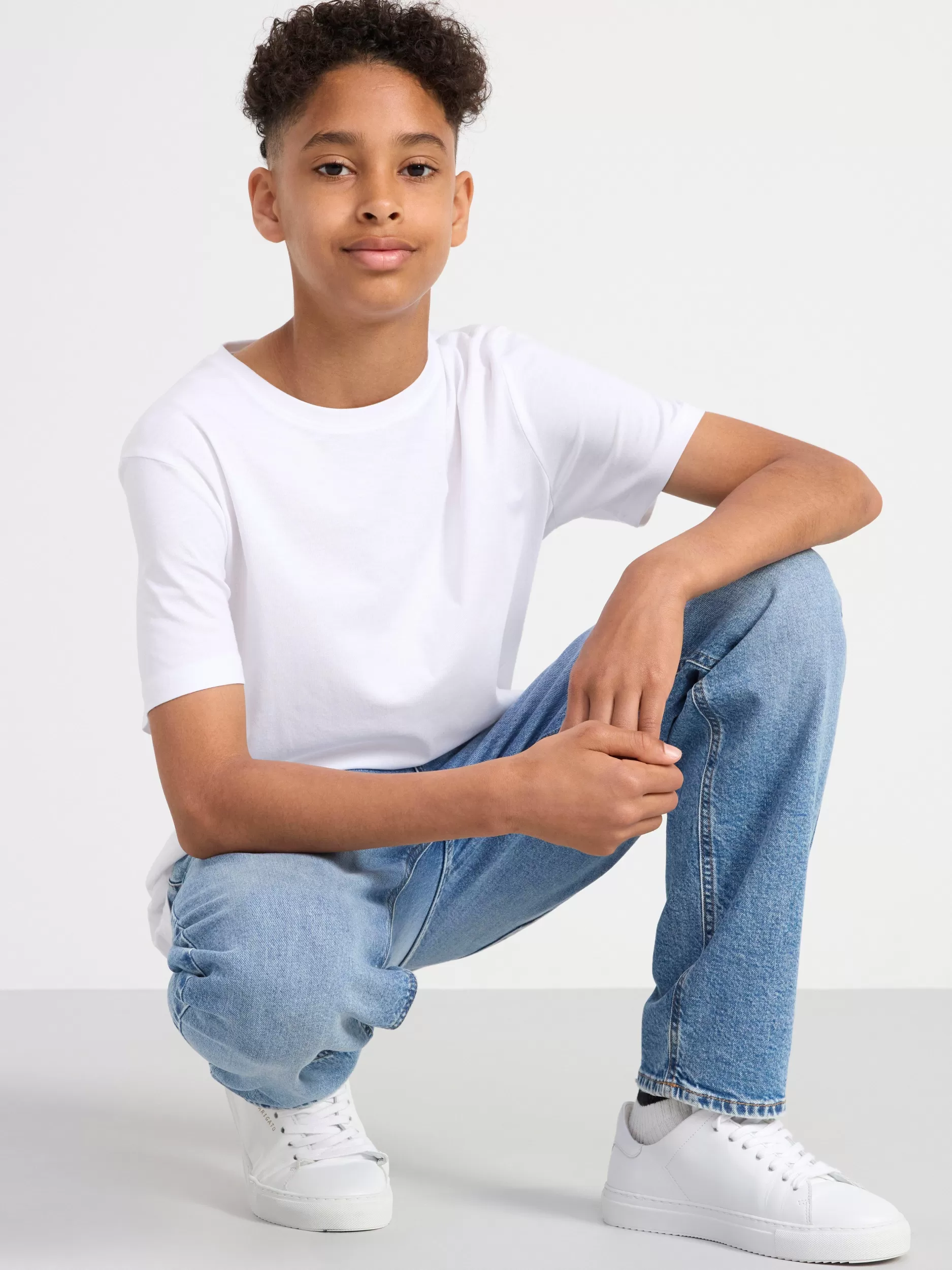 Lindex Jeans<Wilmer Avsmalnende Jeans Med Normalt Liv Denim